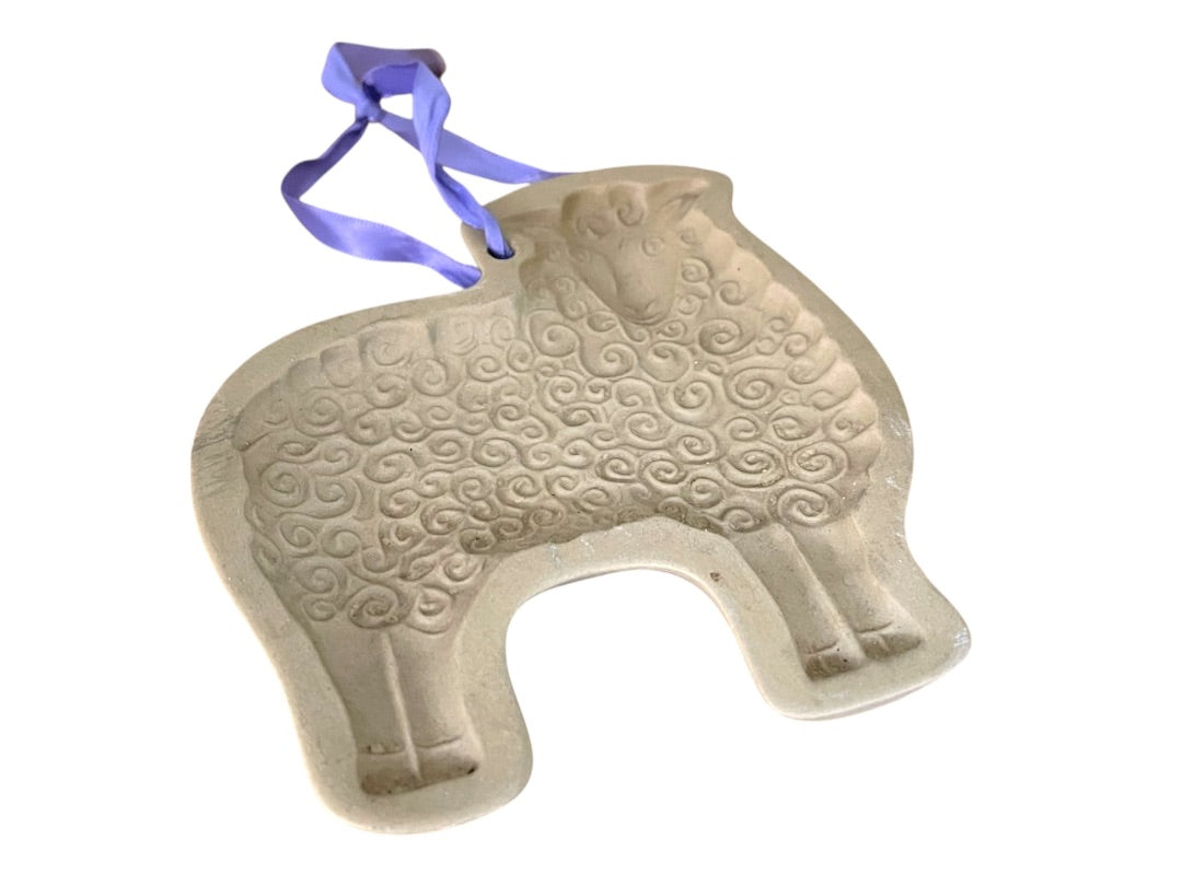1983 Brown Bag Cookie Shortbread Mold 5.25" x 5.6"