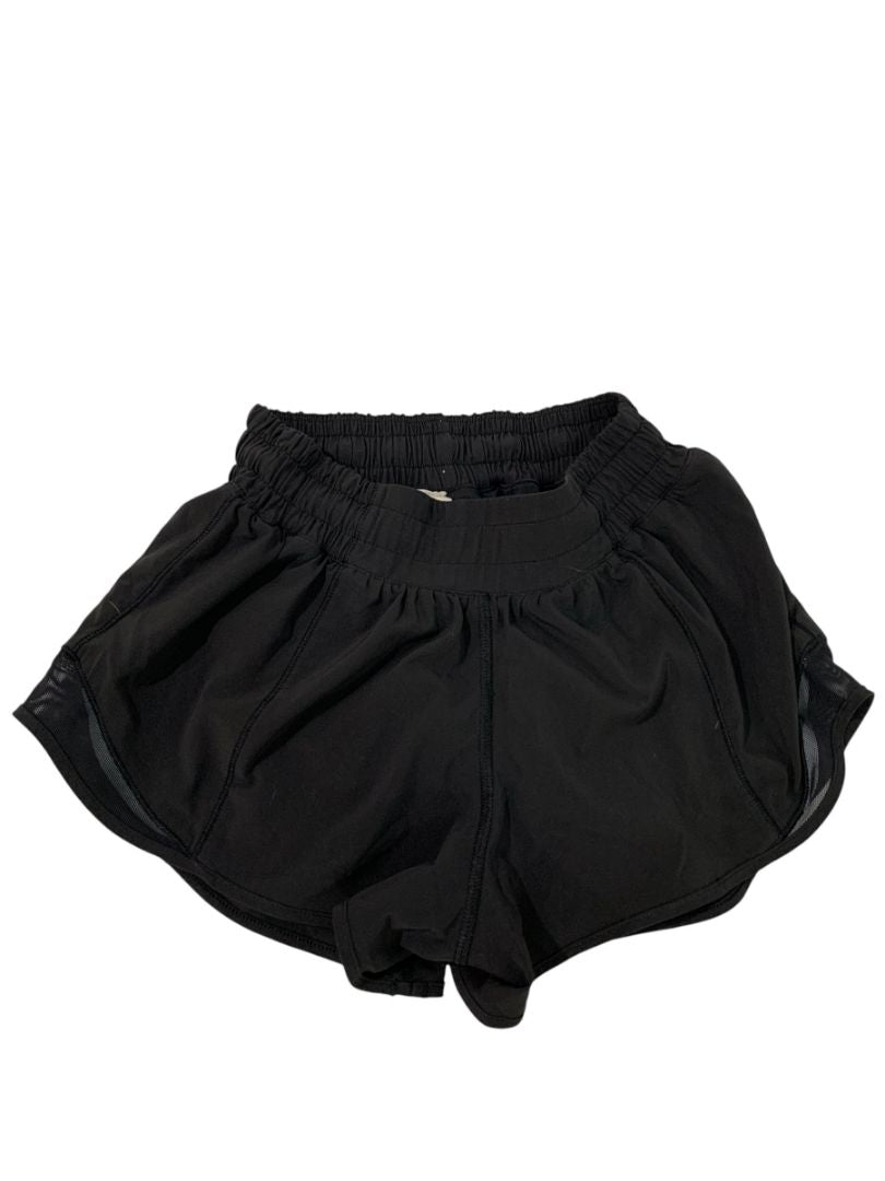 Size 2 LuluLemon Womens Hotty Hot Shorts Black Activewear