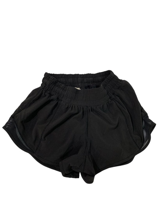 Size 2 LuluLemon Womens Hotty Hot Shorts Black Activewear