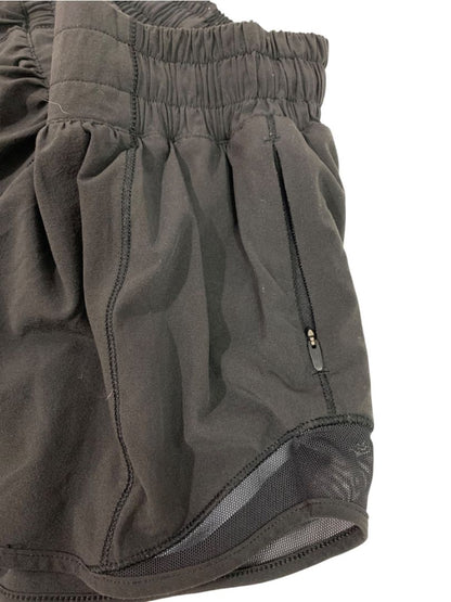 Size 2 LuluLemon Womens Hotty Hot Shorts Black Activewear