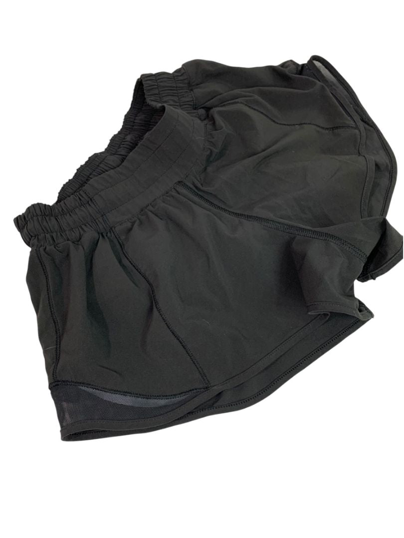 Size 2 LuluLemon Womens Hotty Hot Shorts Black Activewear
