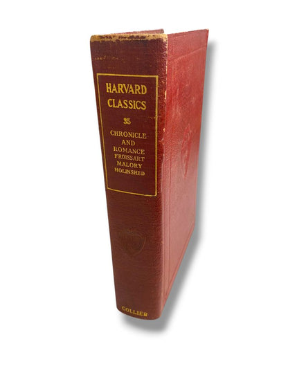 Harvard Classics 35 Chronicle and Romance 1910 Hardcover Book Collier & Son