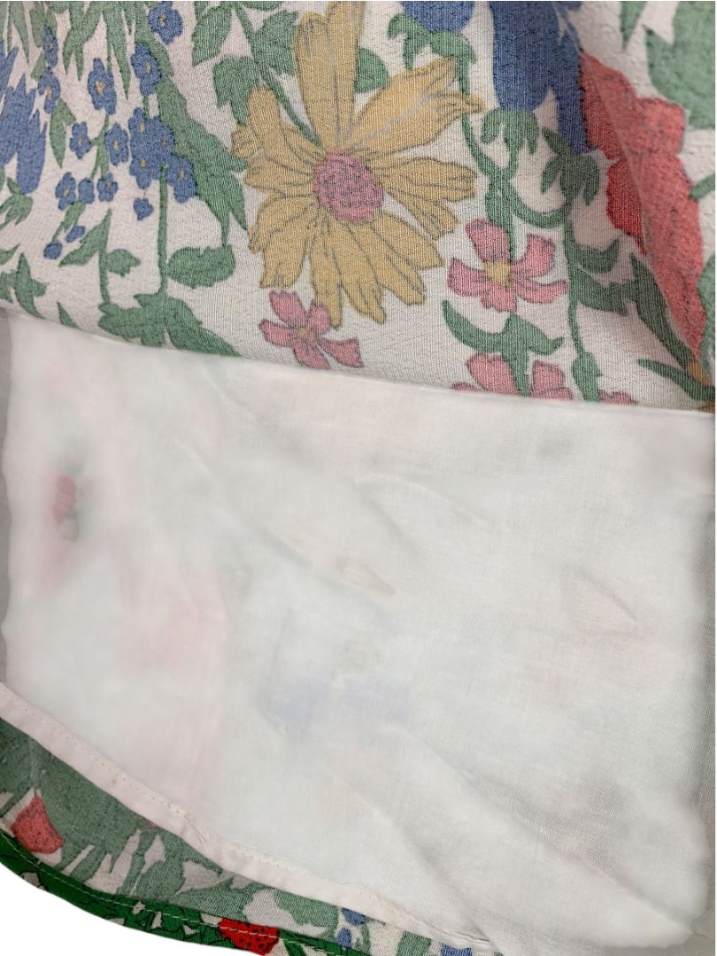 Size 10 Boden Womens Floral Maxi Dress Meadow Flowers V-Neck Pockets