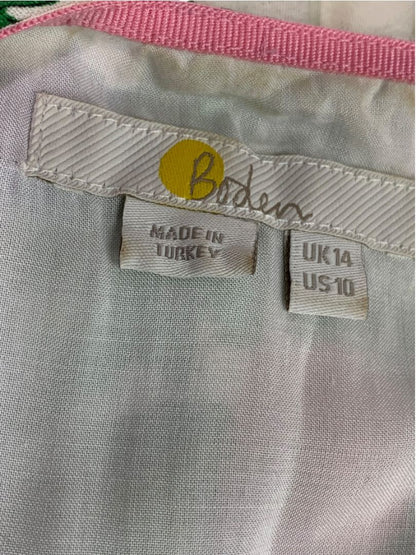 Size 10 Boden Womens Floral Maxi Dress Meadow Flowers V-Neck Pockets
