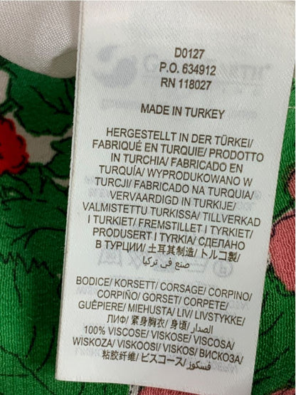 Size 10 Boden Womens Floral Maxi Dress Meadow Flowers V-Neck Pockets