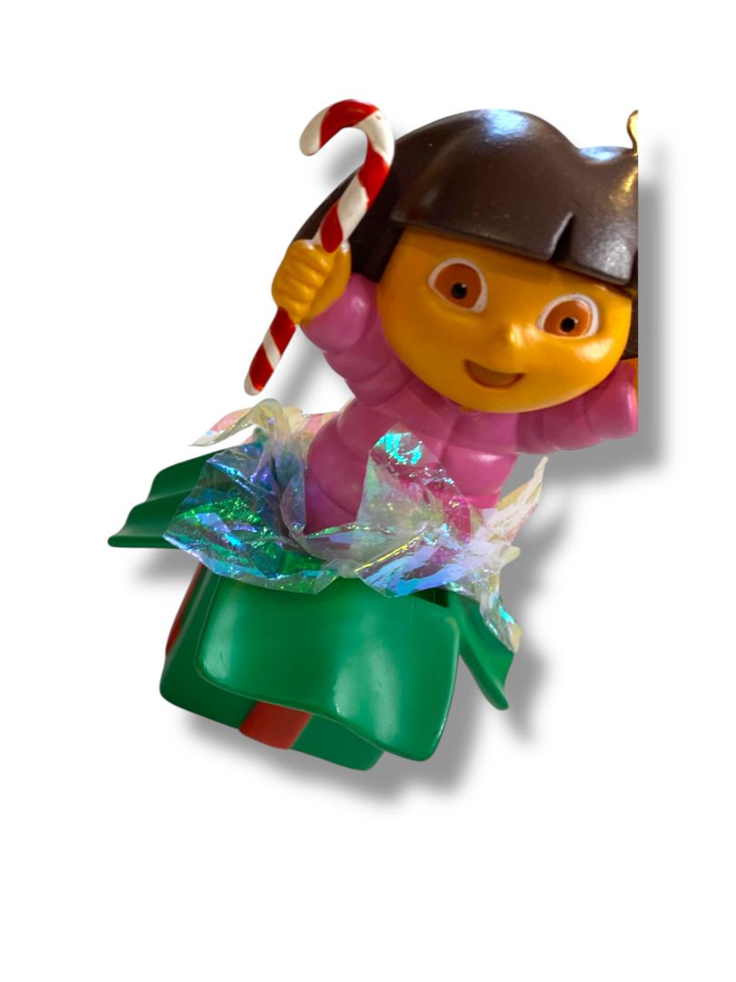 2006 Dora the Explorer in Box Holiday Ornament in Box  3.5"