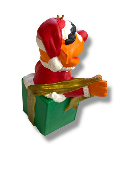 Sesame Street Ernie in Christmas Box Ornament Jim Henson. 4"