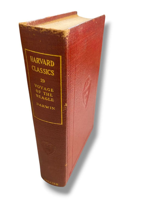 Harvard Classics 29 Voyage of the Beagle 1910 Hardcover Book Collier & Son