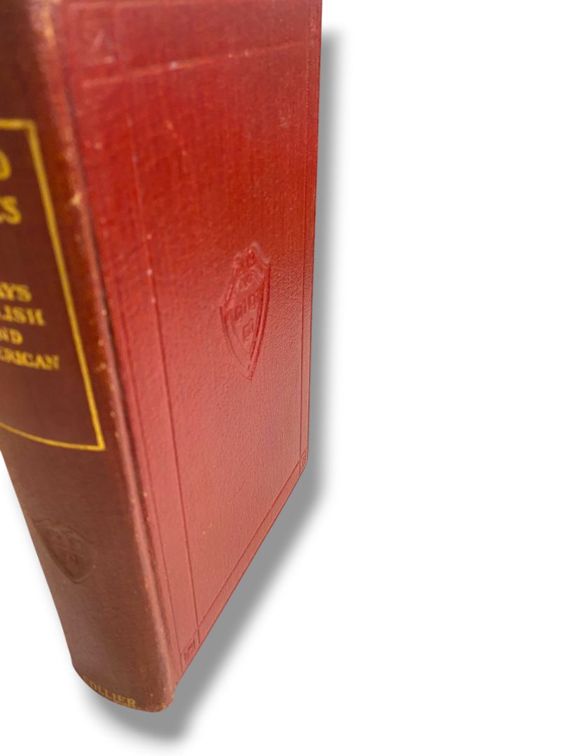 Harvard Classics 28 Essays English and American 1910 Hardcover Book Collier & Son