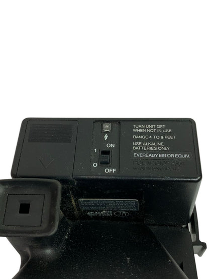 Polaroid One Step Plus Rainbow Land Camera with Q-Light Flash 2351 Untested