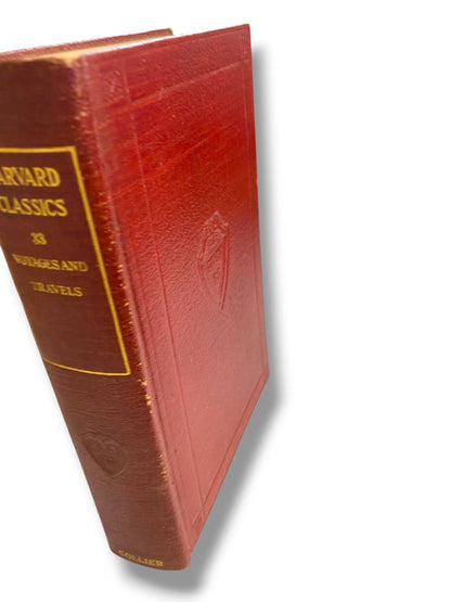 Harvard Classics 33 Voyages and Travels 1910 Hardcover Book Collier & Son