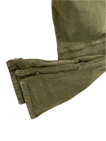 Size 27 Sanctuary x Anthropologie Womens Army Green Corduroy Pants