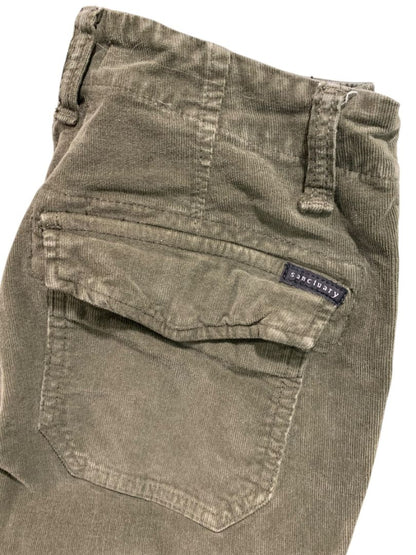 Size 27 Sanctuary x Anthropologie Womens Army Green Corduroy Pants