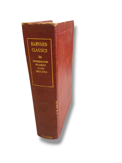 Harvard Classics 50 Introduction Readers Guid Indexes 1910 Hardcover Book Collier & Son