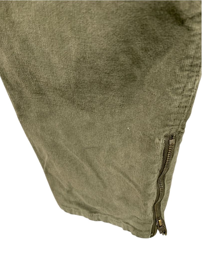 Size 27 Sanctuary x Anthropologie Womens Army Green Corduroy Pants