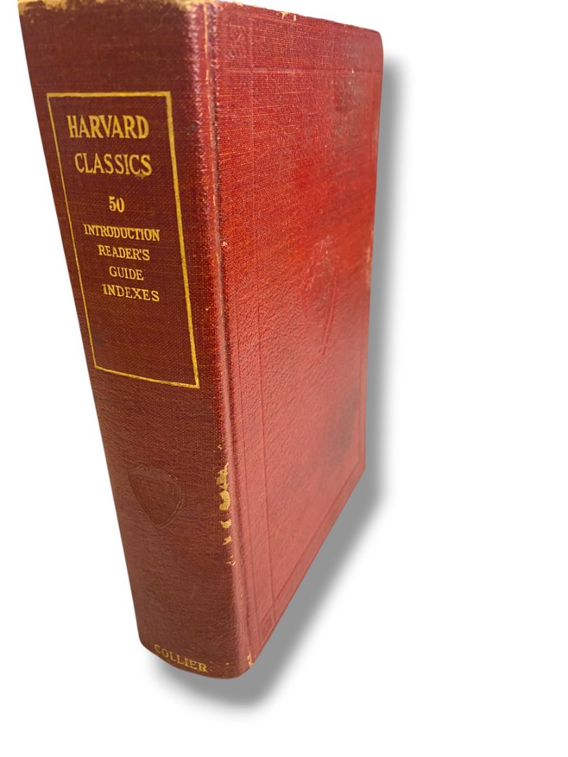Harvard Classics 50 Introduction Readers Guid Indexes 1910 Hardcover Book Collier & Son