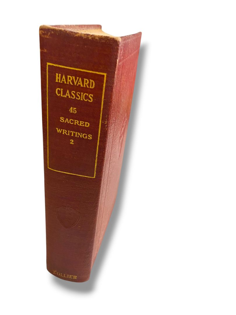 Harvard Classics 45 Sacred Writings 2 1910 Hardcover Book Collier & Son