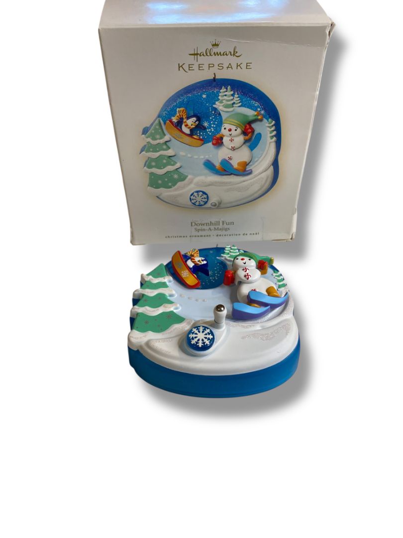 Hallmark Keepsake Ornament Downhill Fun Movement QP11124