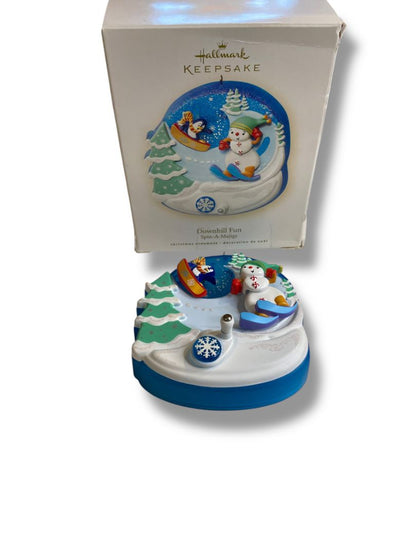 Hallmark Keepsake Ornament Downhill Fun Movement QP11124