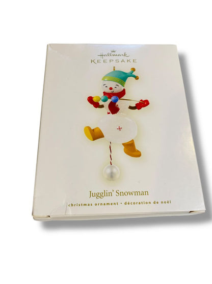 Hallmark Keepsake Ornament Jugglin Snowman QHF3041
