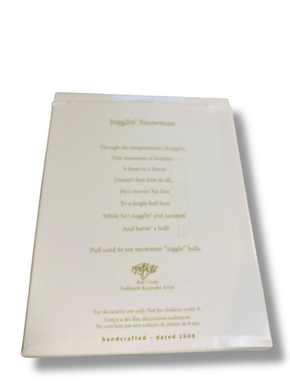 Hallmark Keepsake Ornament Jugglin Snowman QHF3041