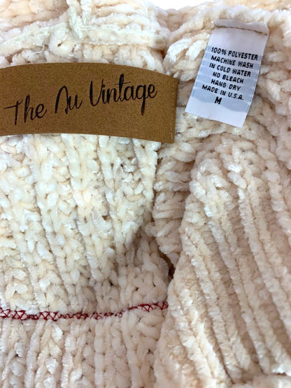 Medium The Nu Vintage Womens New Cardigan Sweater Soft Chenille