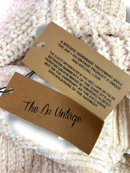 Medium The Nu Vintage Womens New Cardigan Sweater Soft Chenille