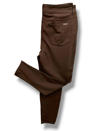 Size 18 Seven 7 Womens New Brown Ponte Knit Skinny Pants