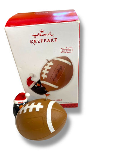 Hallmark Keepsake Ornament Christmas Tree Football Star Penguin QXG1045