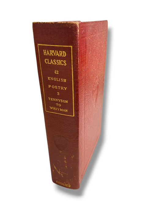 Harvard Classics 42 English Poetry 3 1910 Hardcover Book Collier & Son