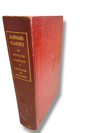 Harvard Classics 42 English Poetry 3 1910 Hardcover Book Collier & Son