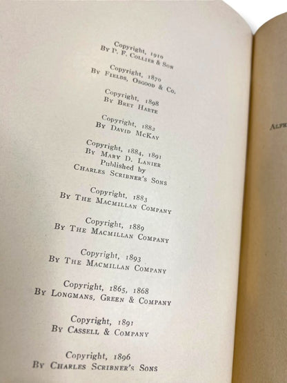 Harvard Classics 42 English Poetry 3 1910 Hardcover Book Collier & Son