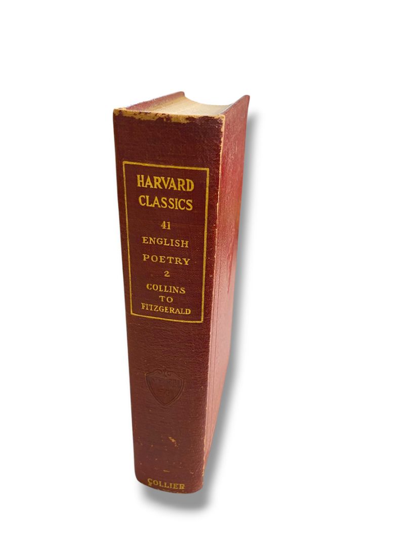Harvard Classics 41 English Poetry 2 1910 Hardcover Book Collier & Son