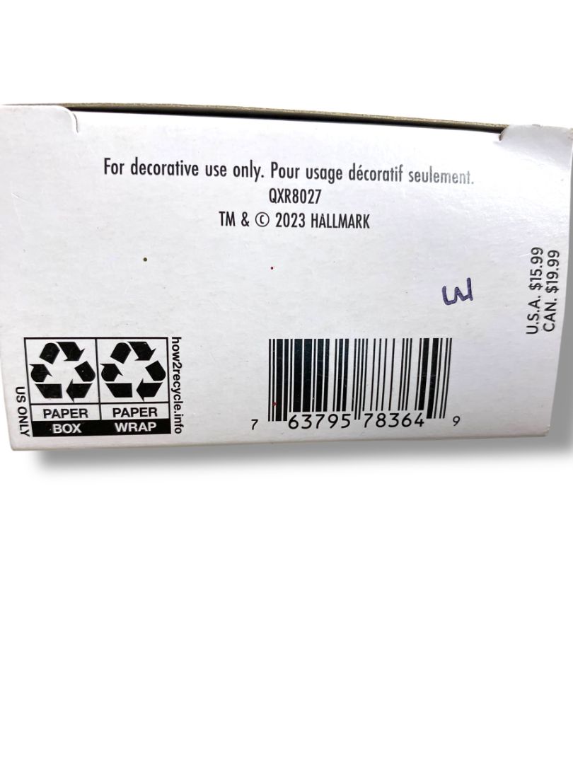 2013 Hallmark Keepsake Ornament Sweet Decade Snowman QXR8027