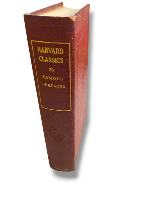 Harvard Classics 39 Famous Prefaces 1909 Hardcover Book Collier & Son