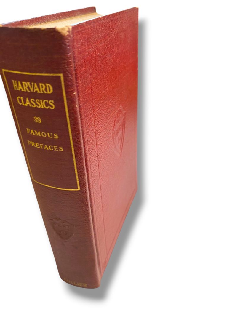 Harvard Classics 39 Famous Prefaces 1909 Hardcover Book Collier & Son