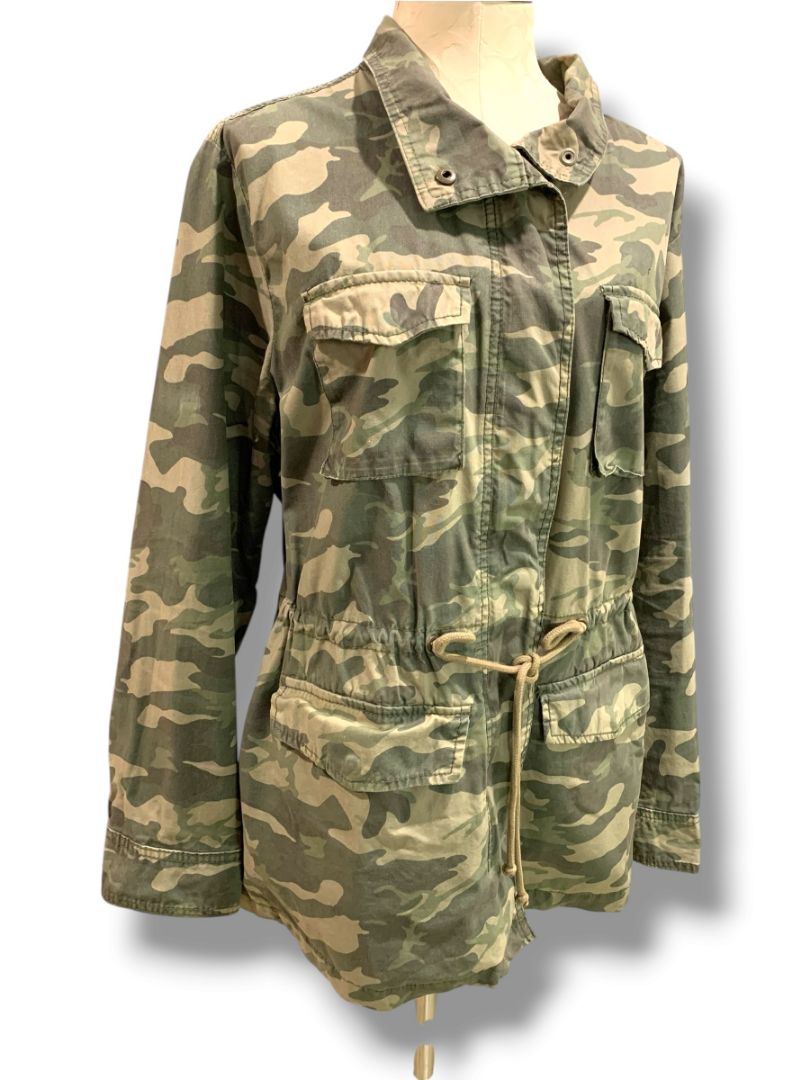 Size XXL Old Navy Womens Camo Anorak Field Jacket