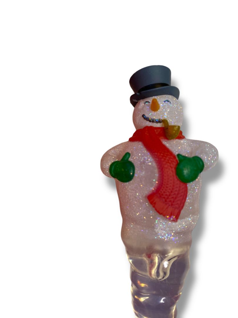 2013 Hallmark Keepsake Ornament Cool Icicles Snowman Christmas QX9195