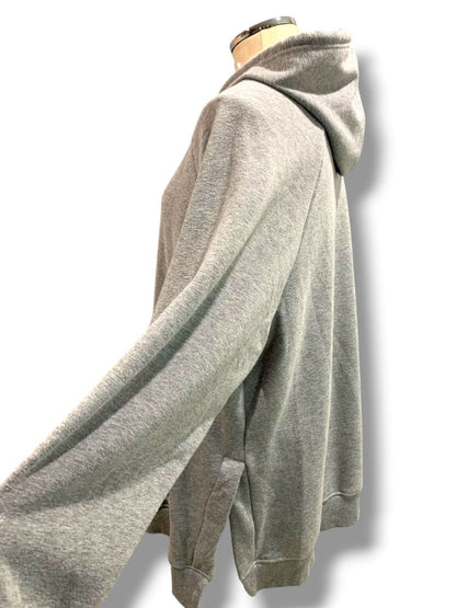 Size 2XL The Warmy Womens Gray Fleece Lined Pullover Hoodie Sweatshirt Oversize