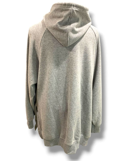 Size 2XL The Warmy Womens Gray Fleece Lined Pullover Hoodie Sweatshirt Oversize