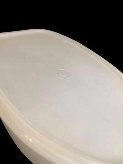 Vintage Tupperware Flavor Savor Ham Roast Keeper 487-5 with Lid 488-4