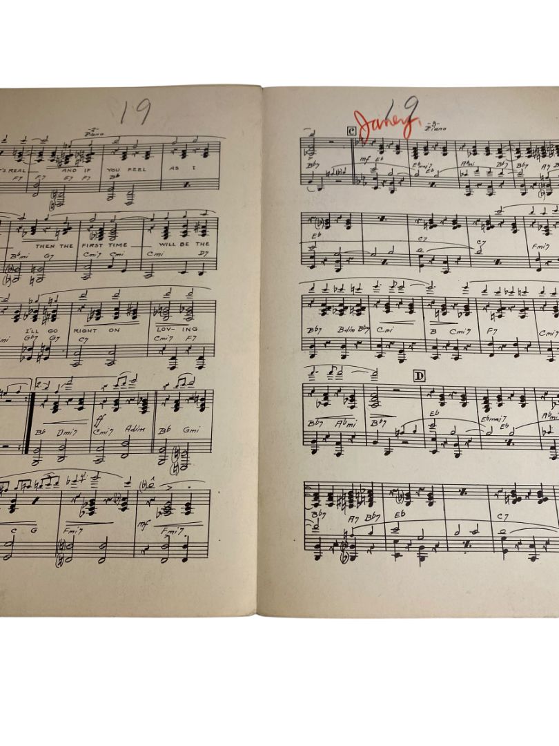 1943 For the First Time Sheet Music I've Fallen in Love Fox-Trot Tobias Kaff