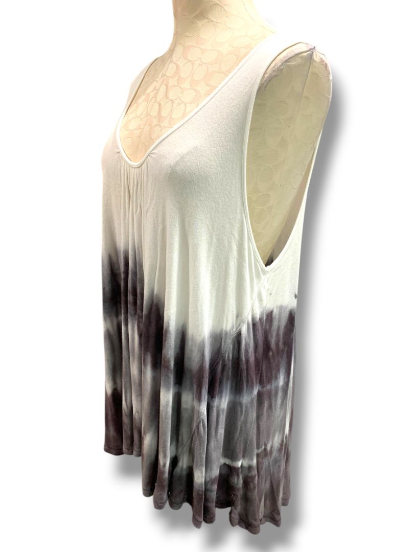 XS We the Free People Womens Flowy Oversize Tank Sebastian Tie Day Shirt