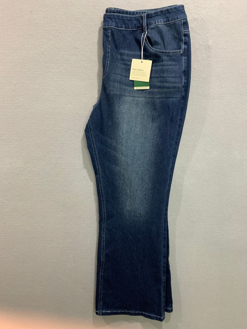 Size 2X Halara Womens New Pull On Stretch Jeans Flex Denim