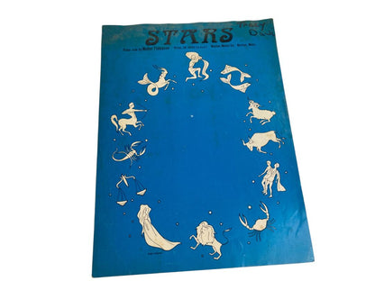 1969 Stars Sheet Music Walter Finlayson Boston Music Co