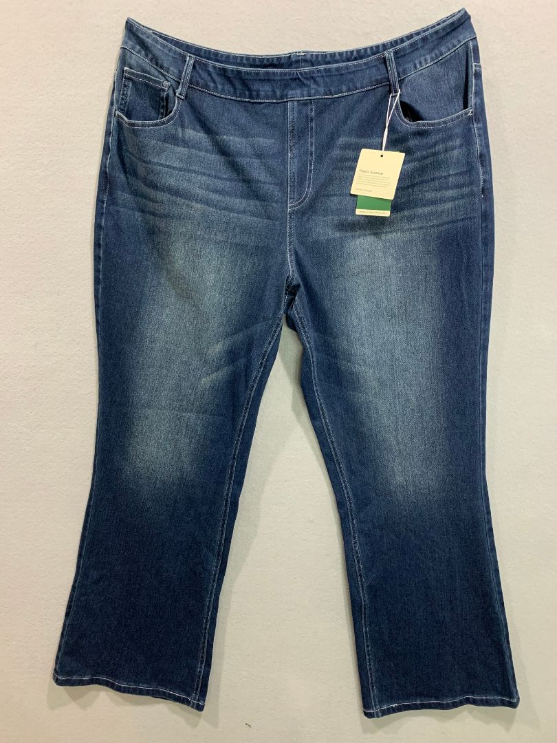 Size 2X Halara Womens New Pull On Stretch Jeans Flex Denim