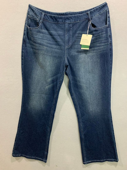 Size 2X Halara Womens New Pull On Stretch Jeans Flex Denim
