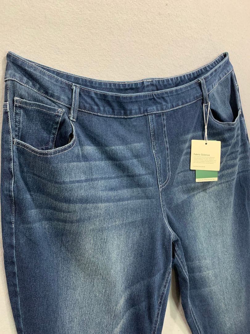 Size 2X Halara Womens New Pull On Stretch Jeans Flex Denim