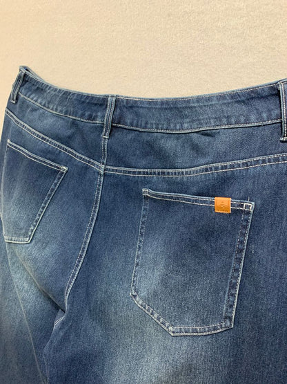 Size 2X Halara Womens New Pull On Stretch Jeans Flex Denim