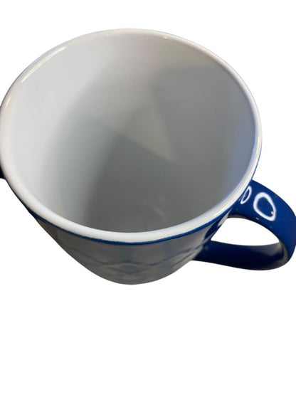 ArmorArc Set of 2 Large 16 oz Tall Mug Diamond Pattern Dishwasher Microwave Safe